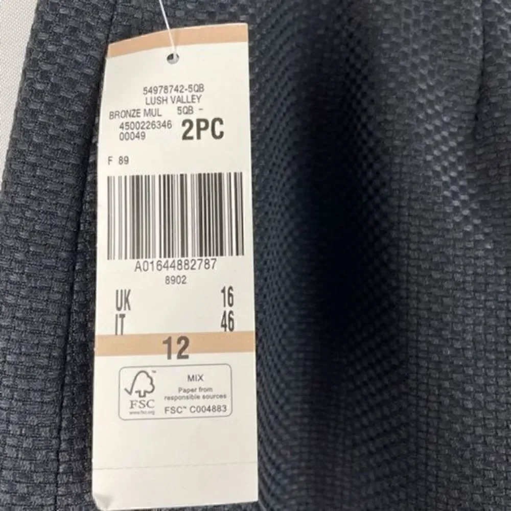 Le Suit Black Pencil Skirt Size 12